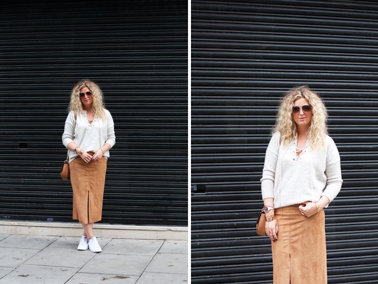  photo lfw street style tan suede skirt_zpsfquy1bwf.jpg