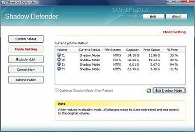 shadow defender free download with crack