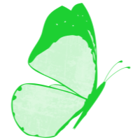 Green Butterfly Logo