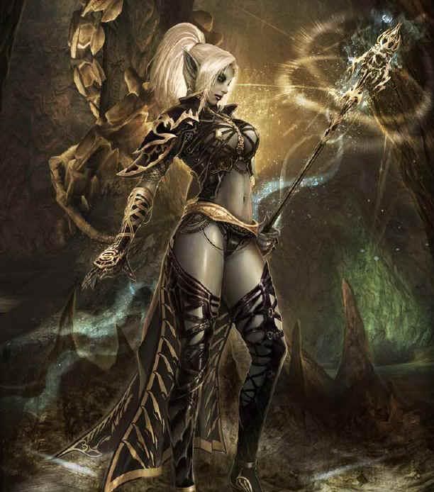 Dark Female Warrior