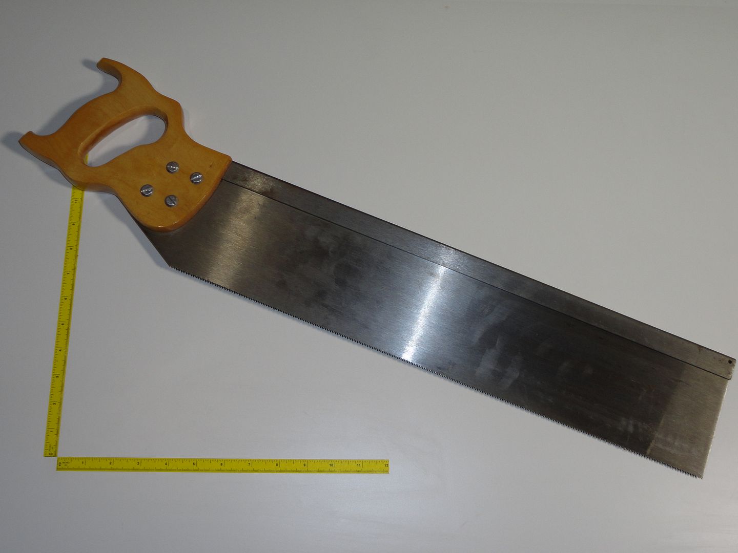 VTG Disston 4M 11 Point Mitre Box Saw Carpenters Miter Handsaw NOS 21