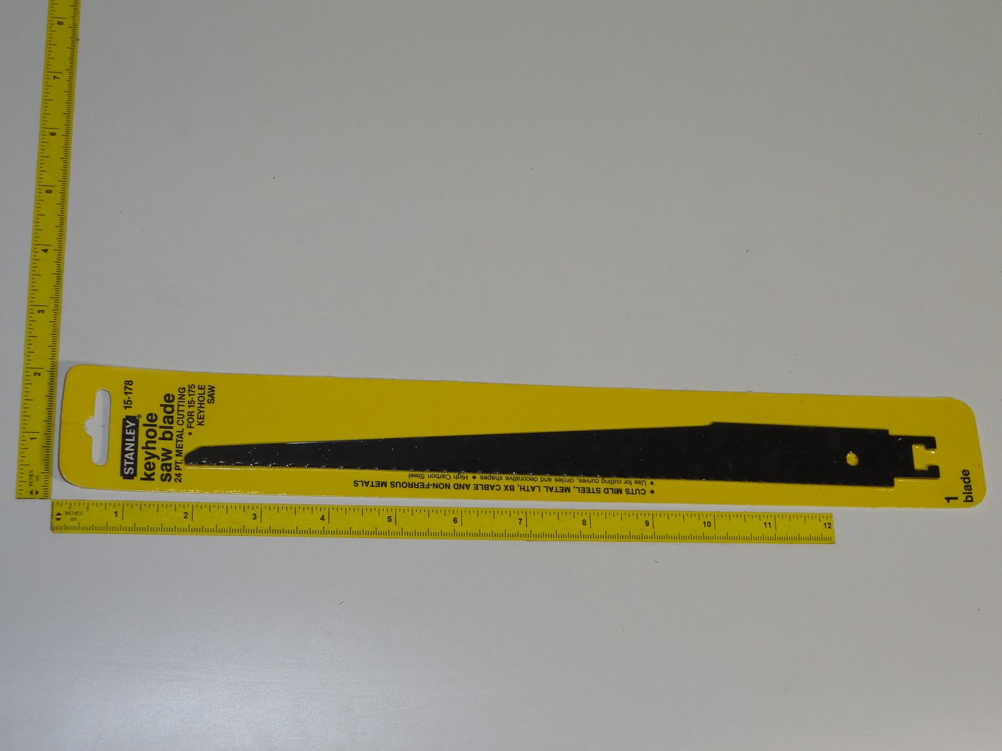 Stanley Keyhole Saw Blade For Metal Cutting NOS No.15178 Carpenter