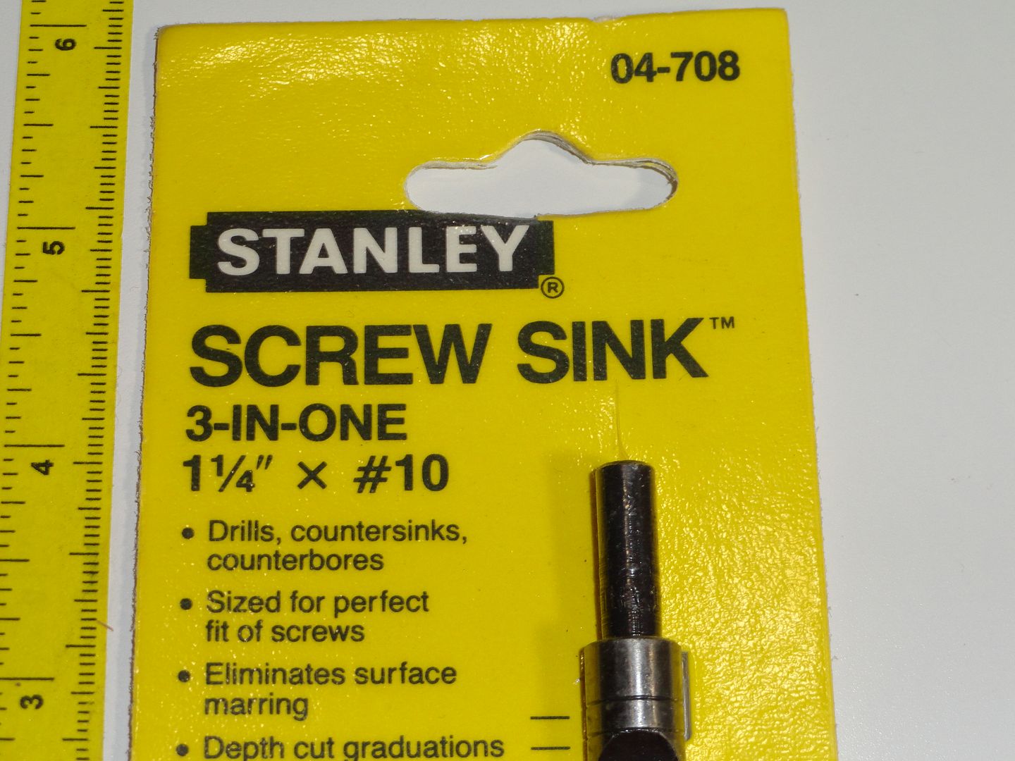 VTG Stanley ScrewMate ScrewSink 1.25 10 Boatbuilder Countersink