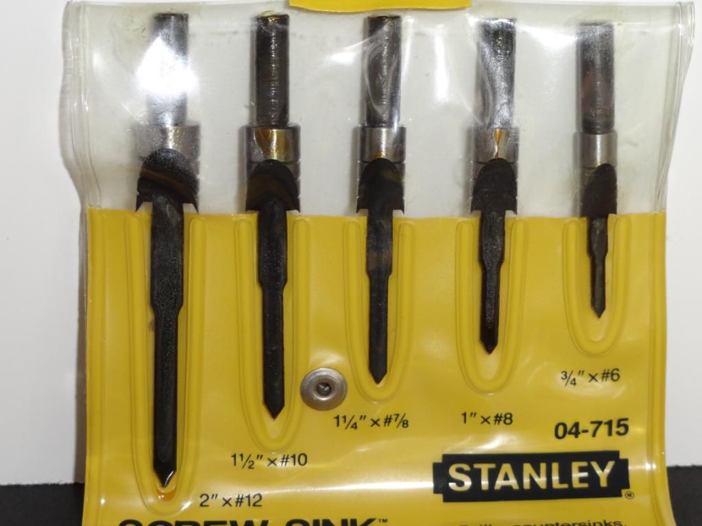 VTG Stanley ScrewMate ScrewSink Boatbuilders Countersink Drill Bit