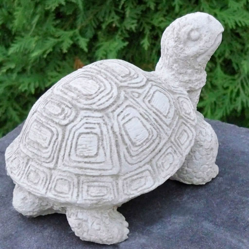 Concrete outdoor turtle garden decor statue statuary | eBay