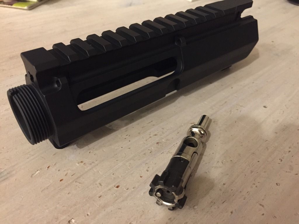 Ambi ejection Upper receiver with left hand bolt - AR15.COM