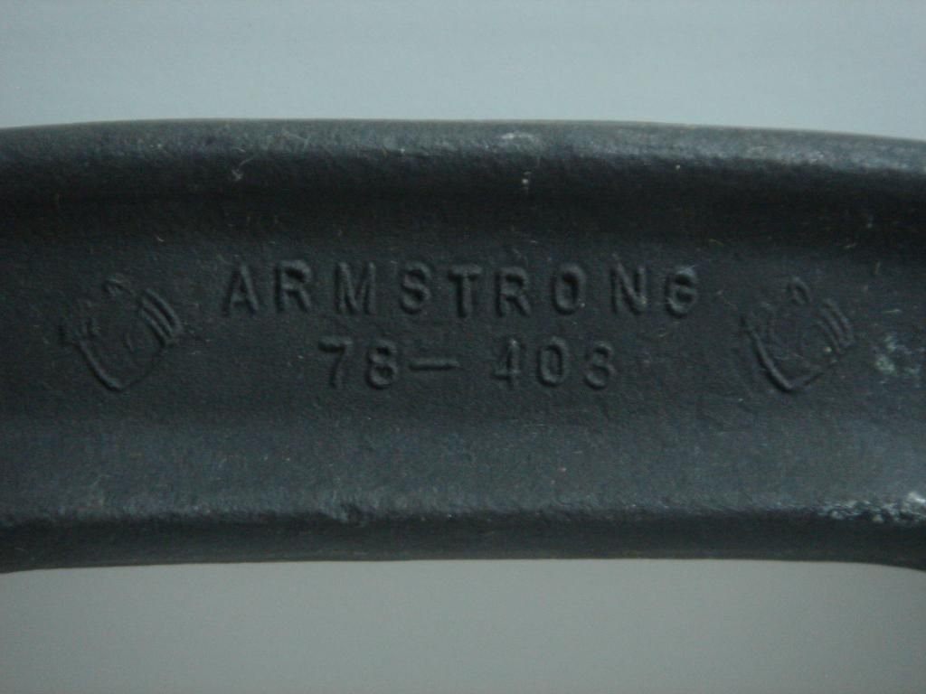 VTG Armstrong C Clamp Drop Forged Steel Extra Deep Throat 