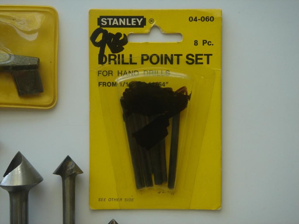 Stanley Irwin Swan Bit Brace Drill Bits Augers Countersinks NEW Wood 